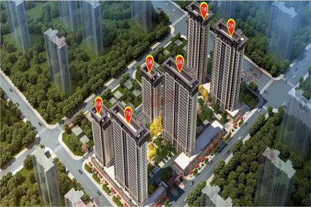 密州金东世纪城3室2厅2卫53万131m2出售